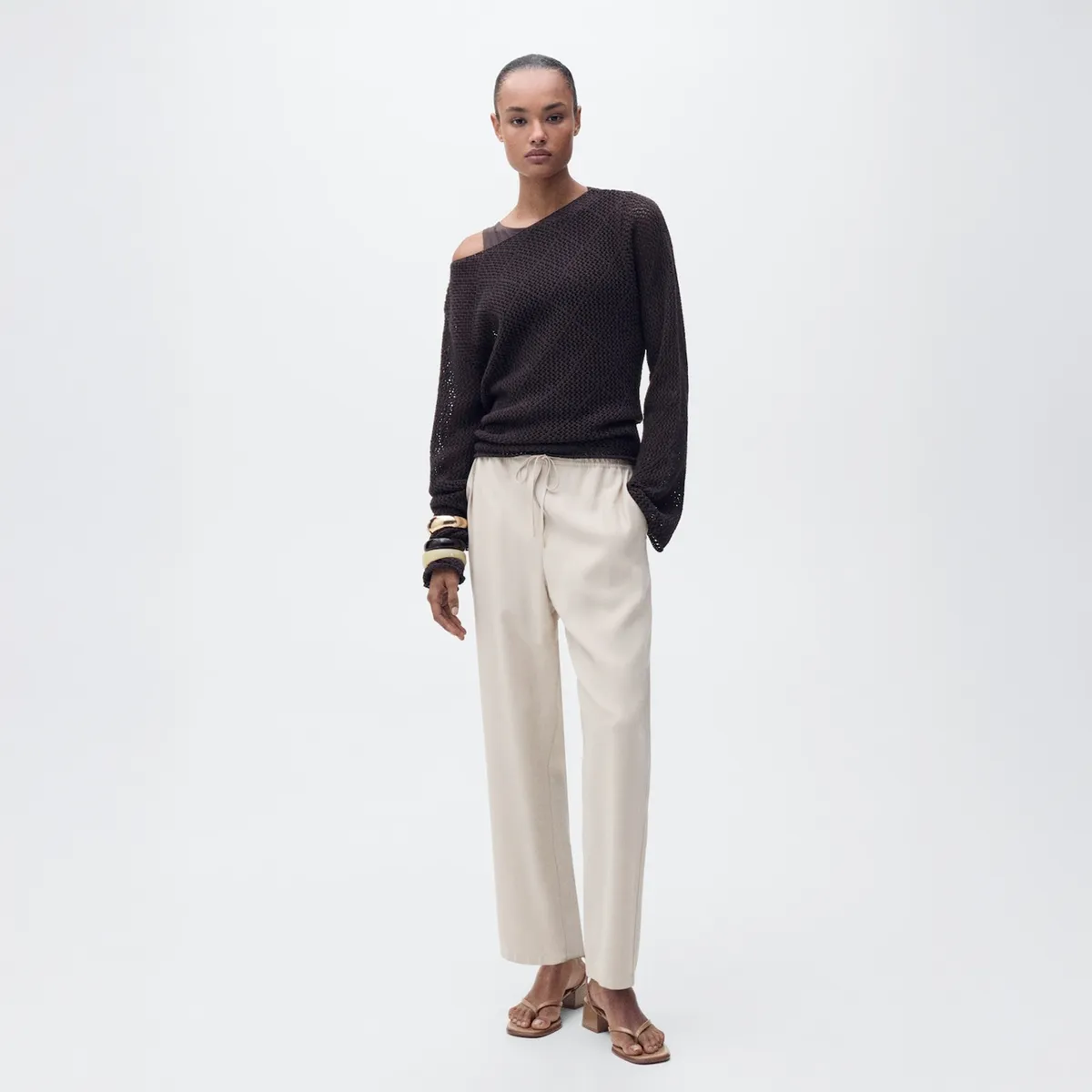 MANGO - Pantalón Casual Mujer