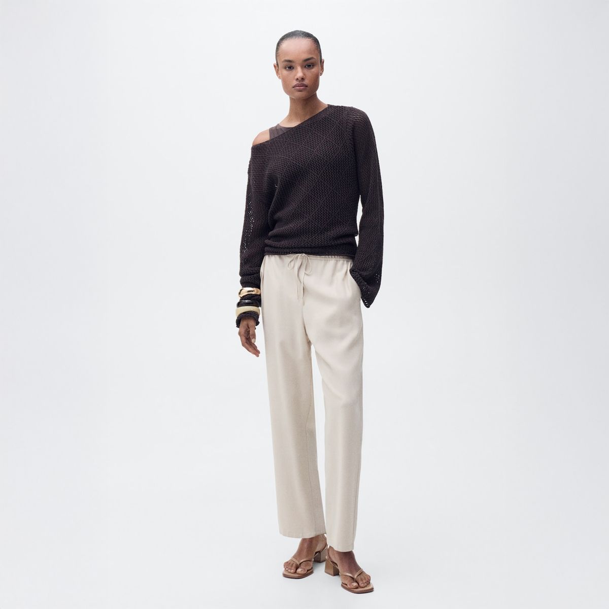 MANGO - Pantalón Casual Mujer