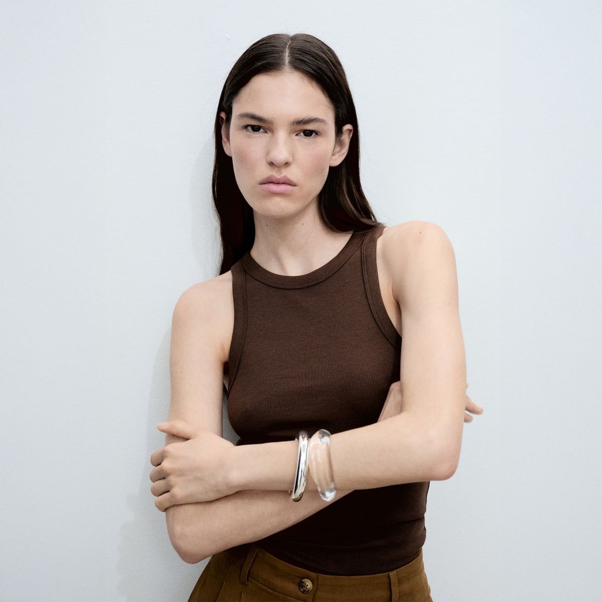 MANGO - Top Casual Mujer Mango