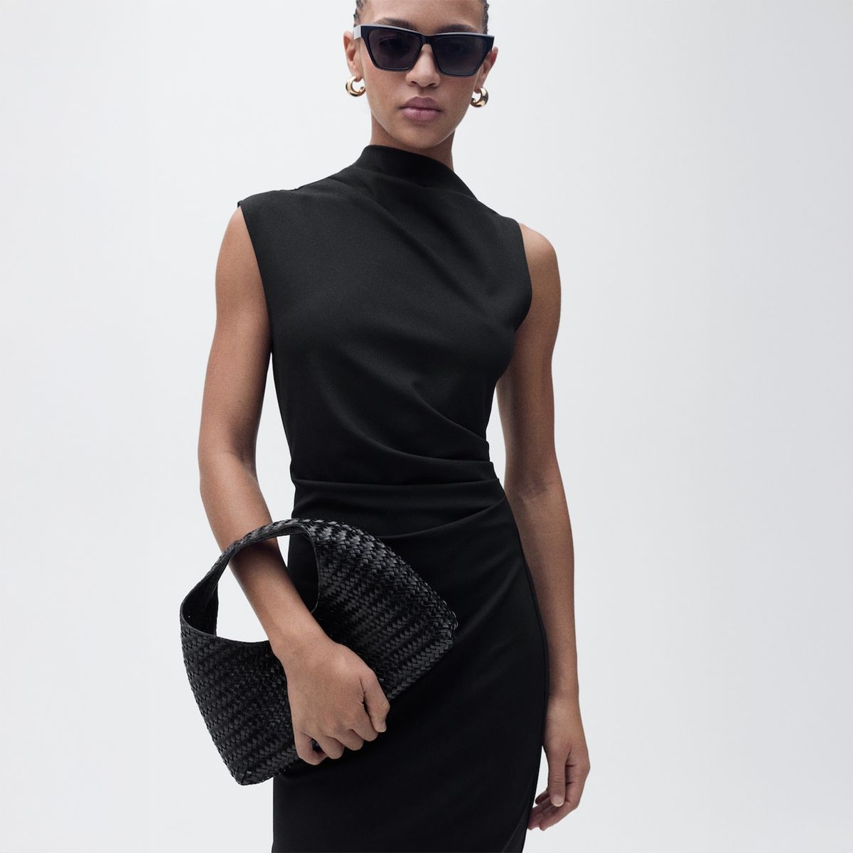 MANGO - Vestido Largo Mujer Mango