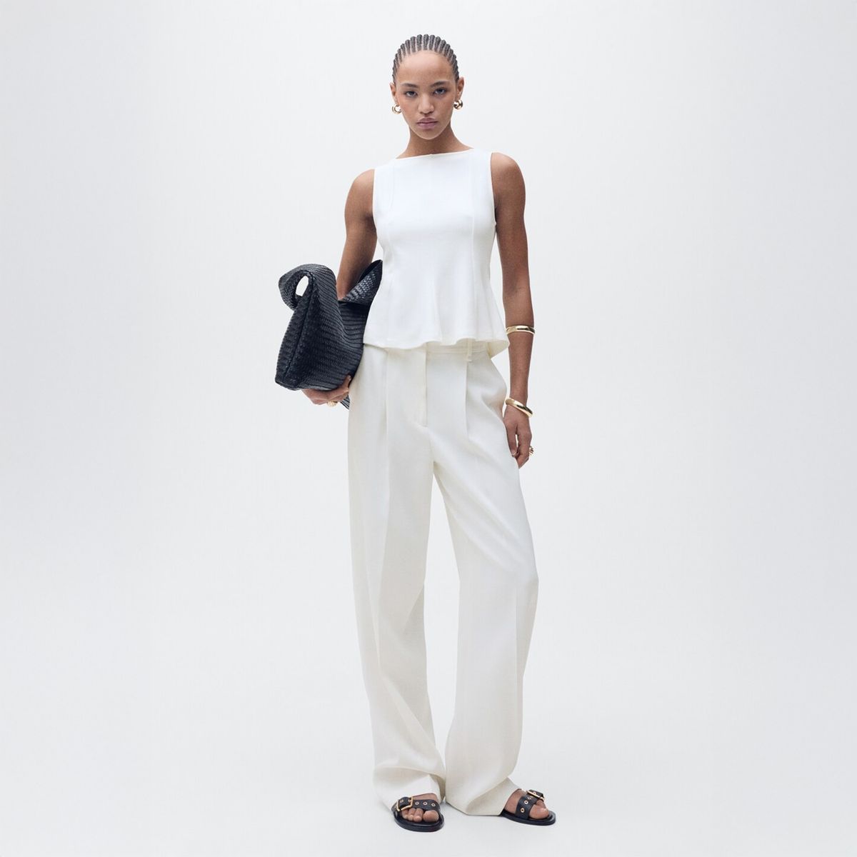 MANGO - Top Casual Mujer Mango