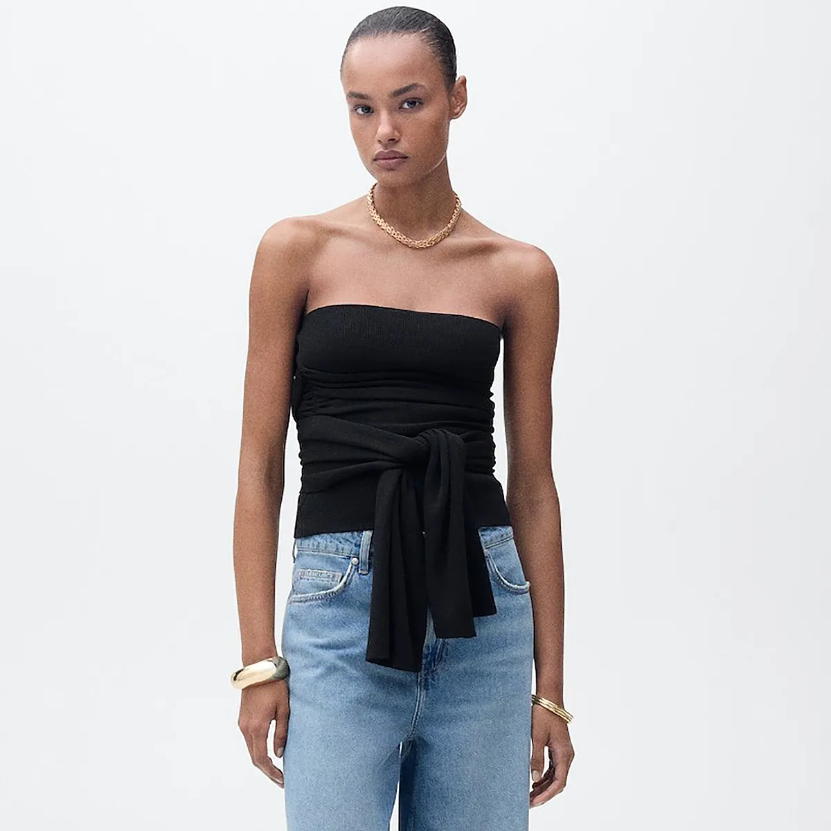 MANGO - Top Casual Mujer Mango