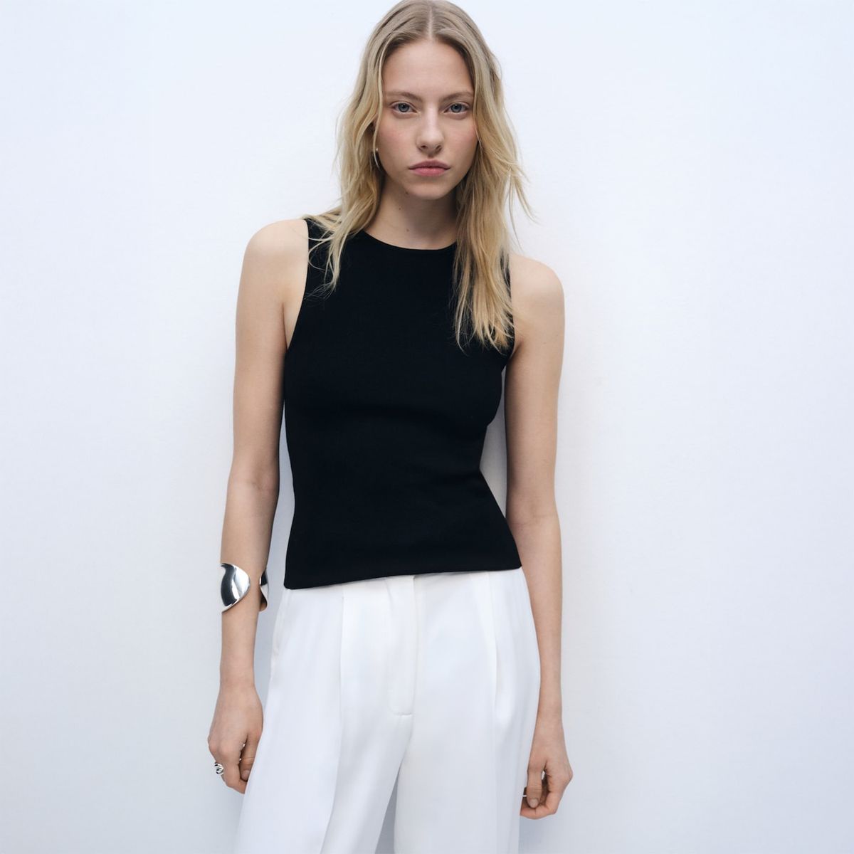 MANGO - Top Casual Mujer Mango