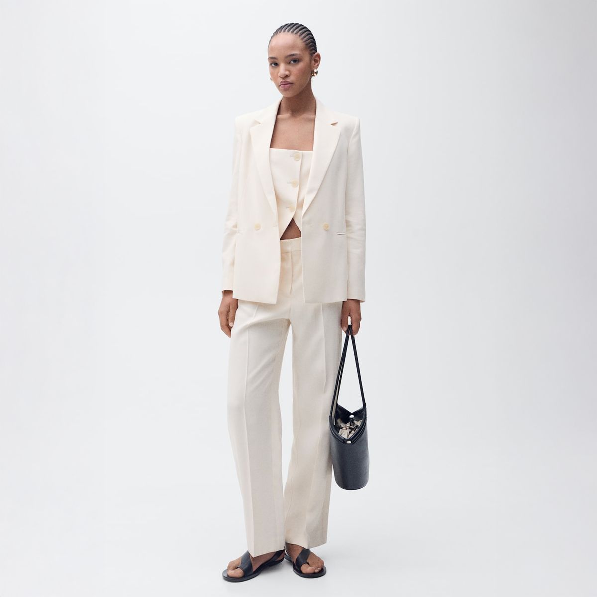 MANGO - Blazer Mujer Mango