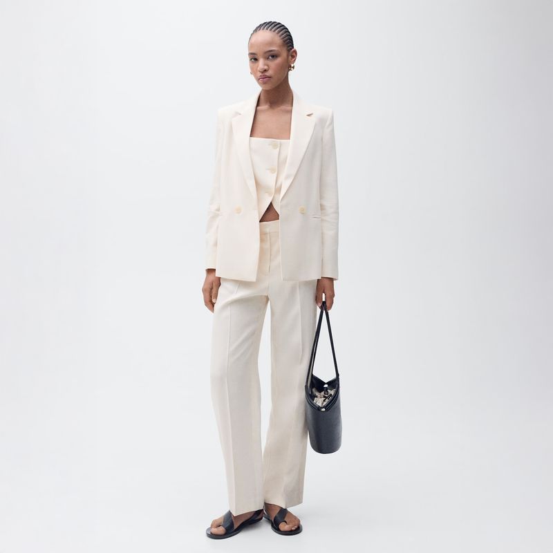 MANGO - Blazer Mujer Mango