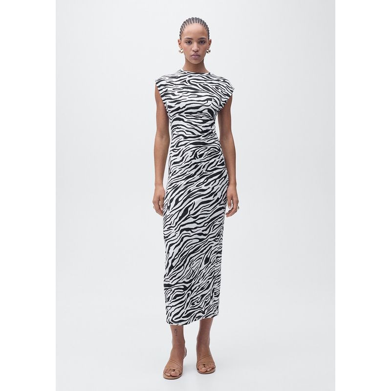 MANGO - Vestido Largo Mujer Mango