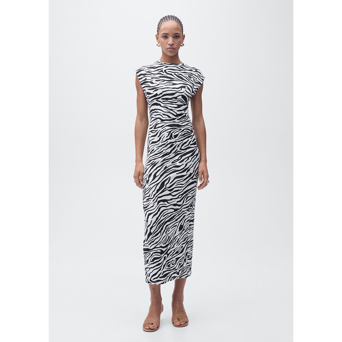 MANGO - Vestido Largo Mujer Mango