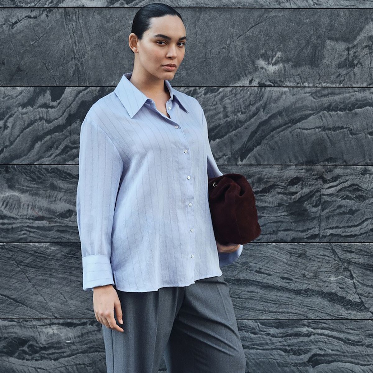 MANGO - Blusa Casual Mujer Mango