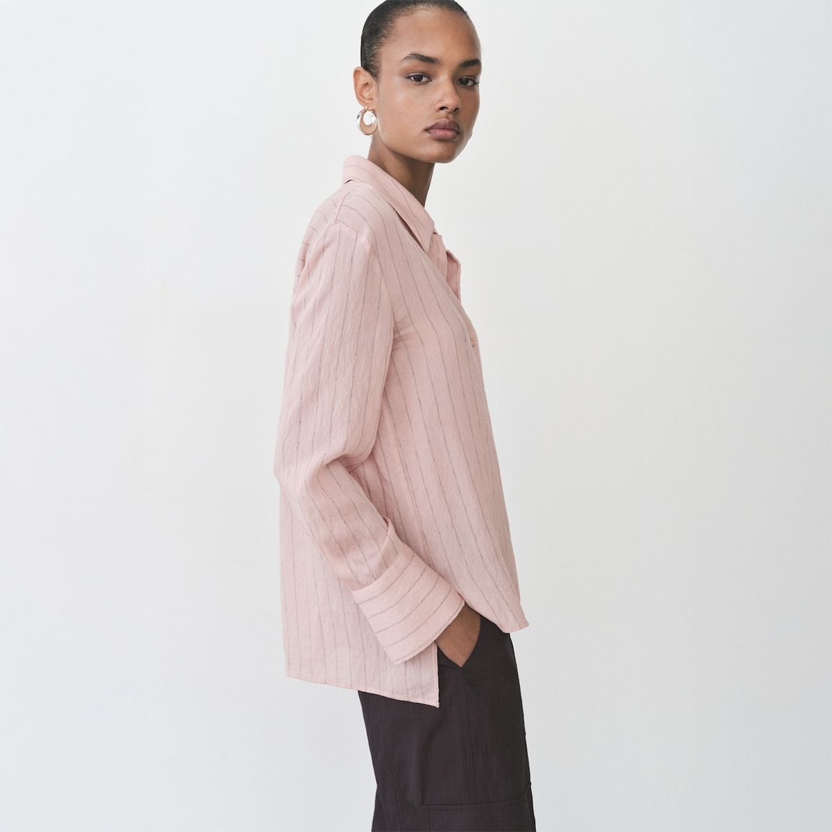 MANGO - Blusa Casual Mujer Mango