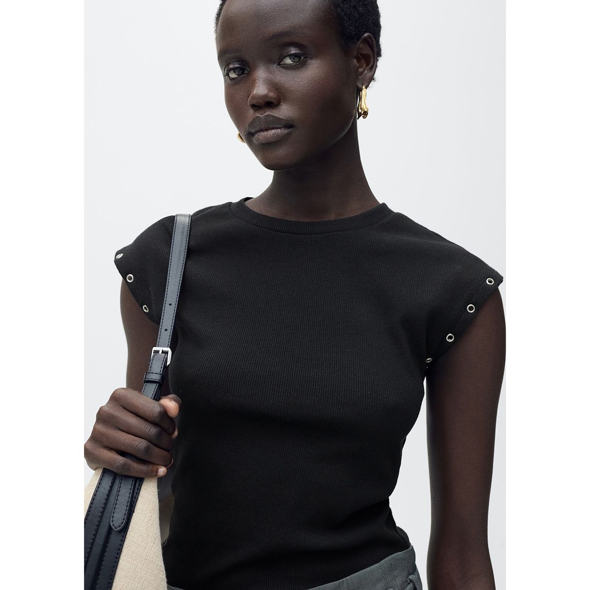 MANGO - Polo Casual Mujer Mango