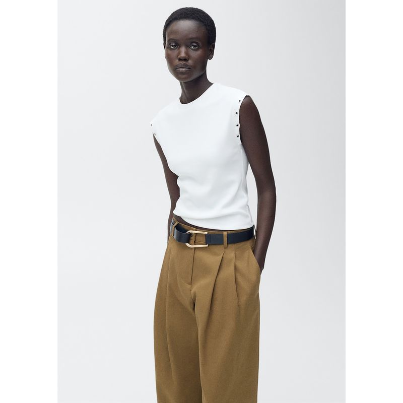 MANGO - Polo Casual Mujer Mango