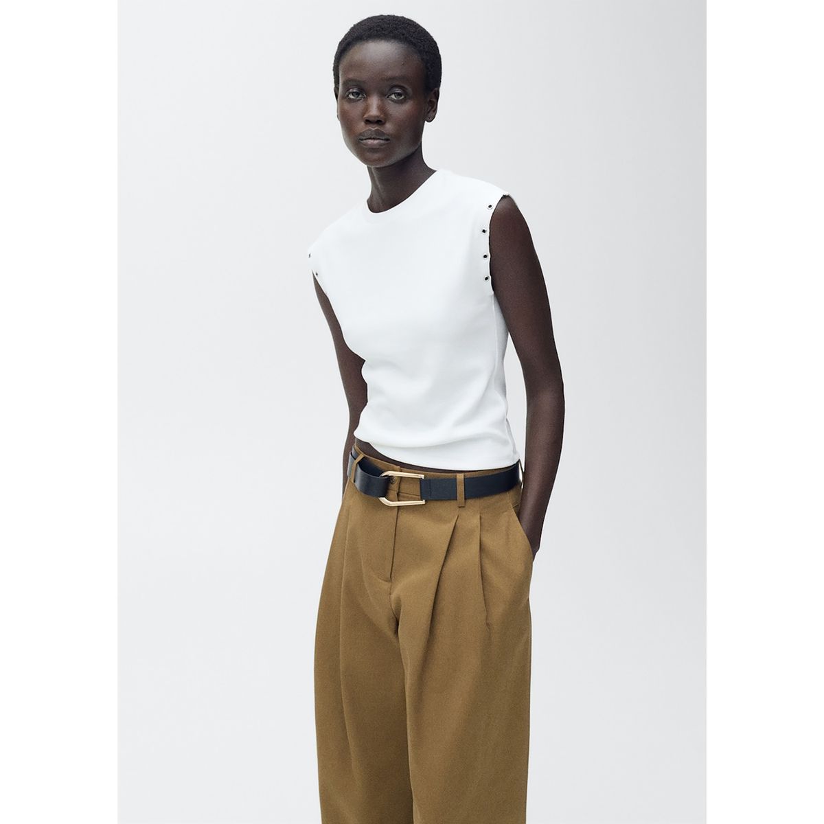 MANGO - Polo Casual Mujer Mango