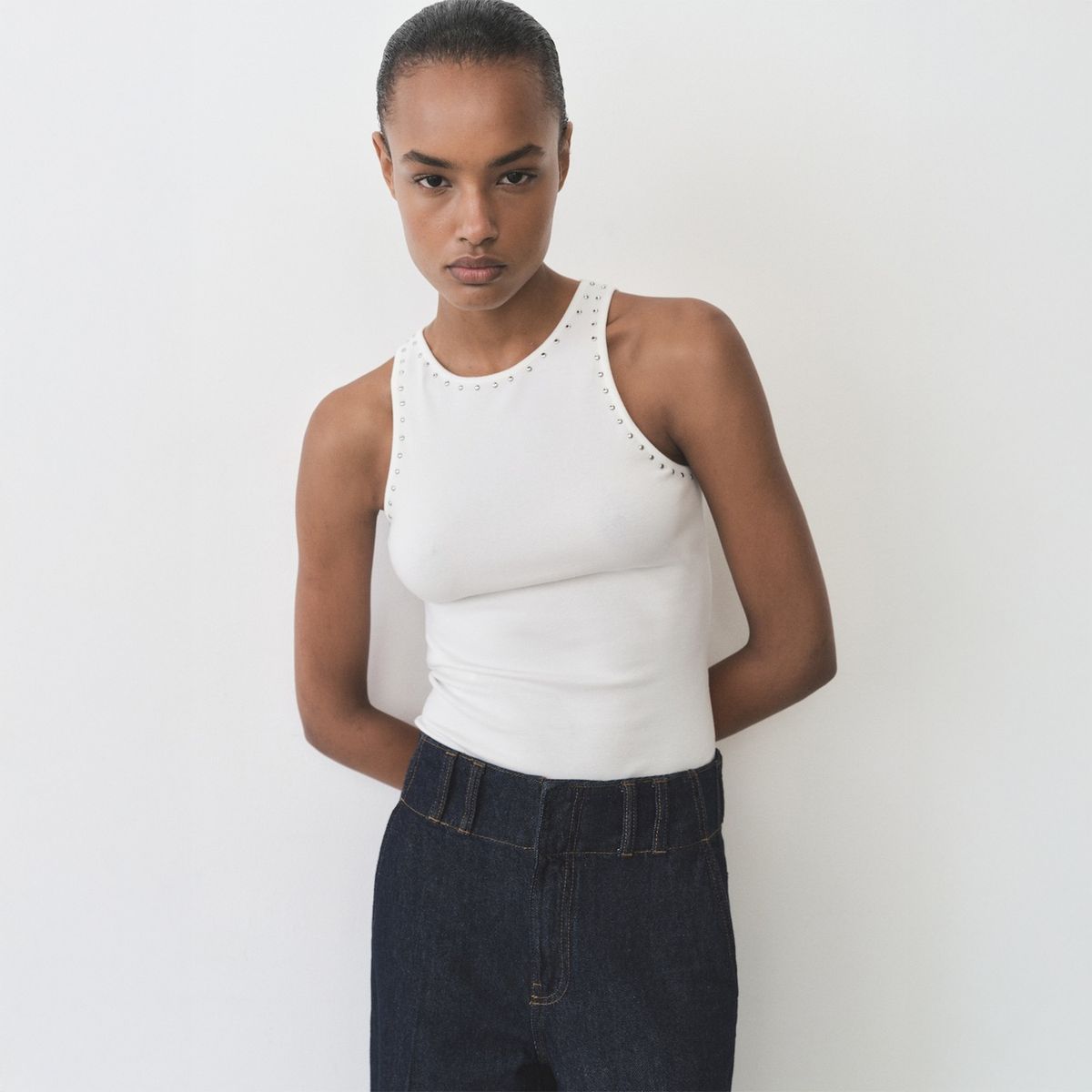 MANGO - Top Casual Mujer Mango