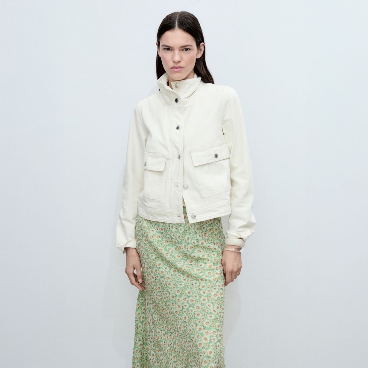 MANGO - Falda Larga Mujer Mango