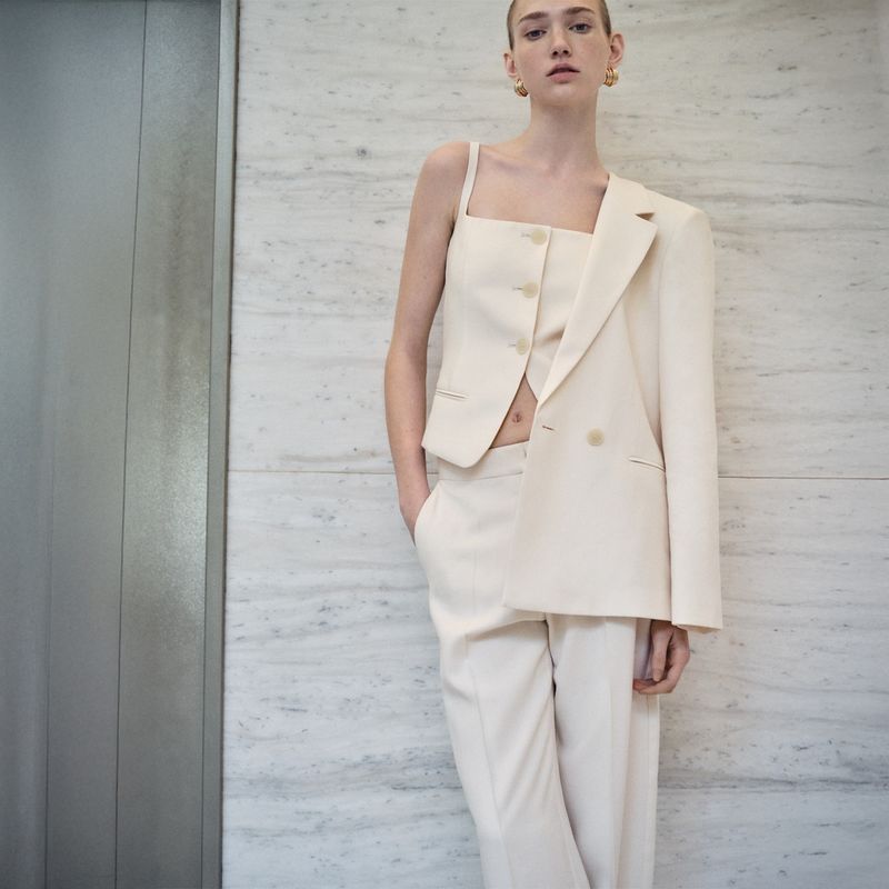 MANGO - Chaleco Casual Mujer Mango