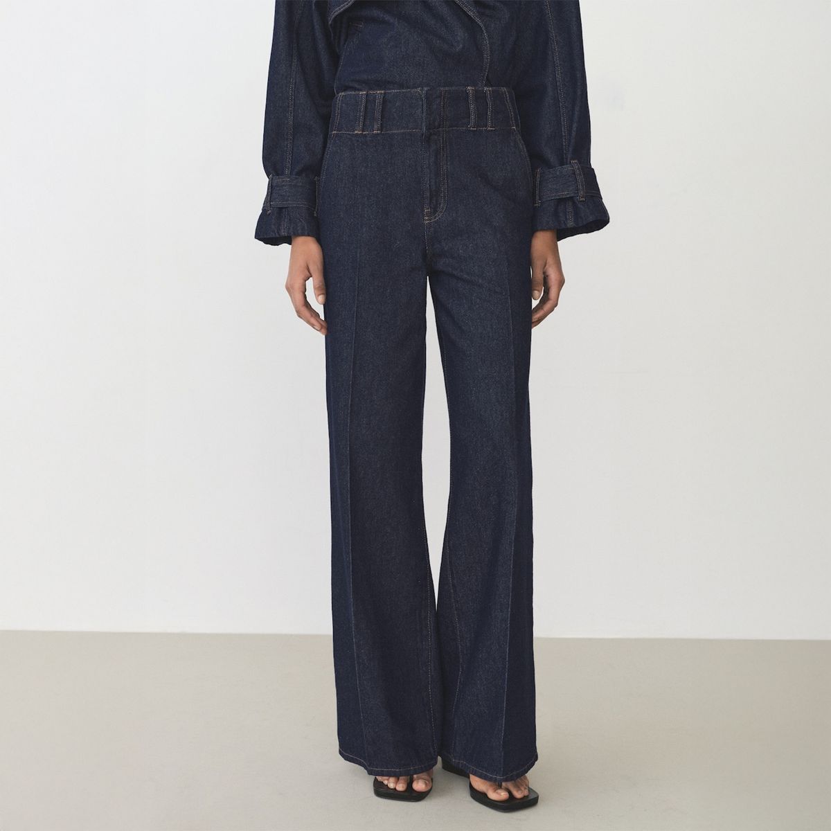 MANGO - Jean Wide Leg Mujer Mango