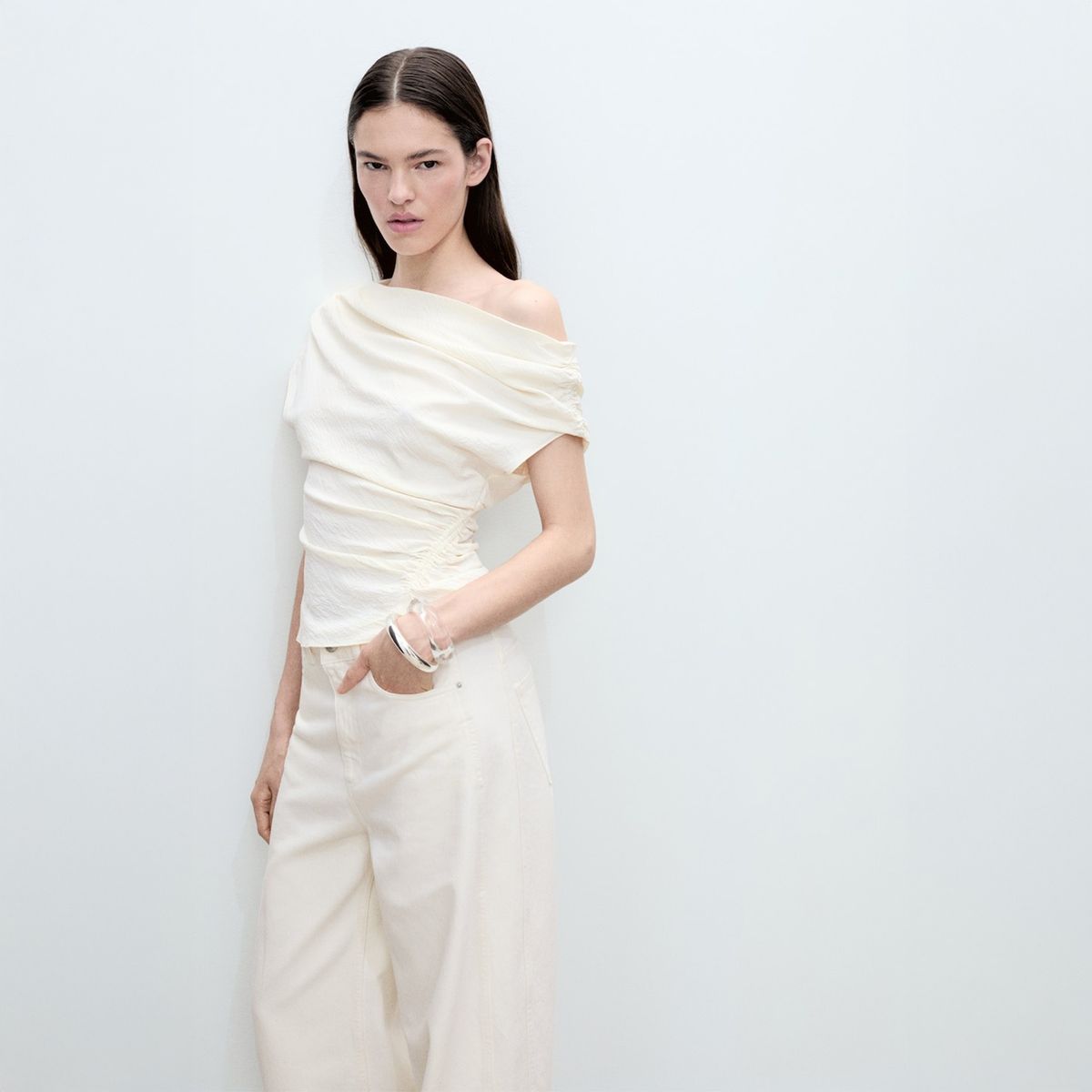 MANGO - Top Casual Mujer Mango