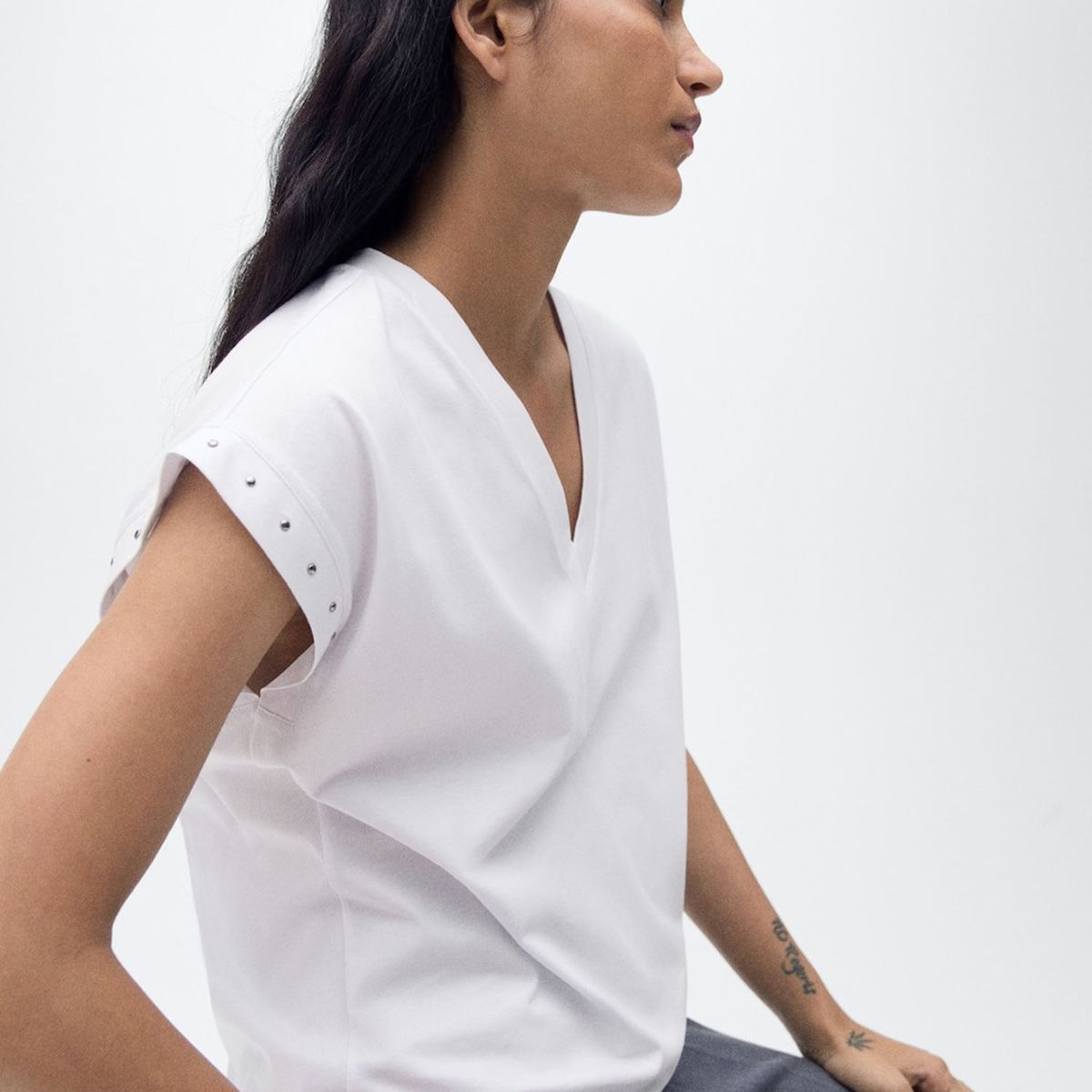 MANGO - Polo 100% Algodón Mujer Mango