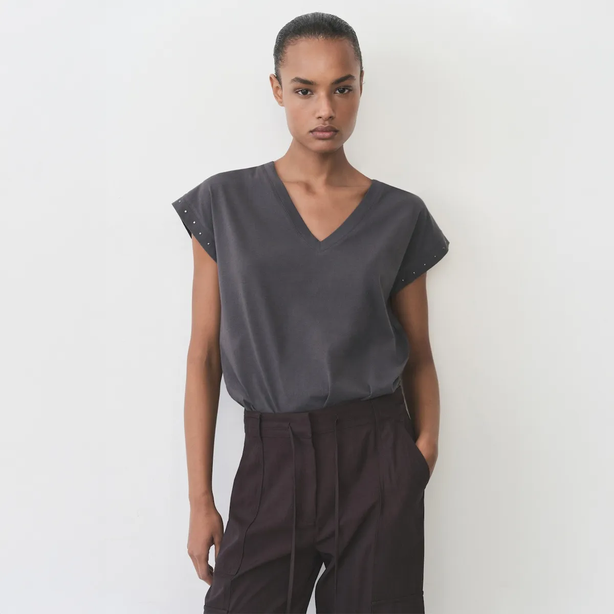 MANGO - Polo 100% Algodón Mujer Mango