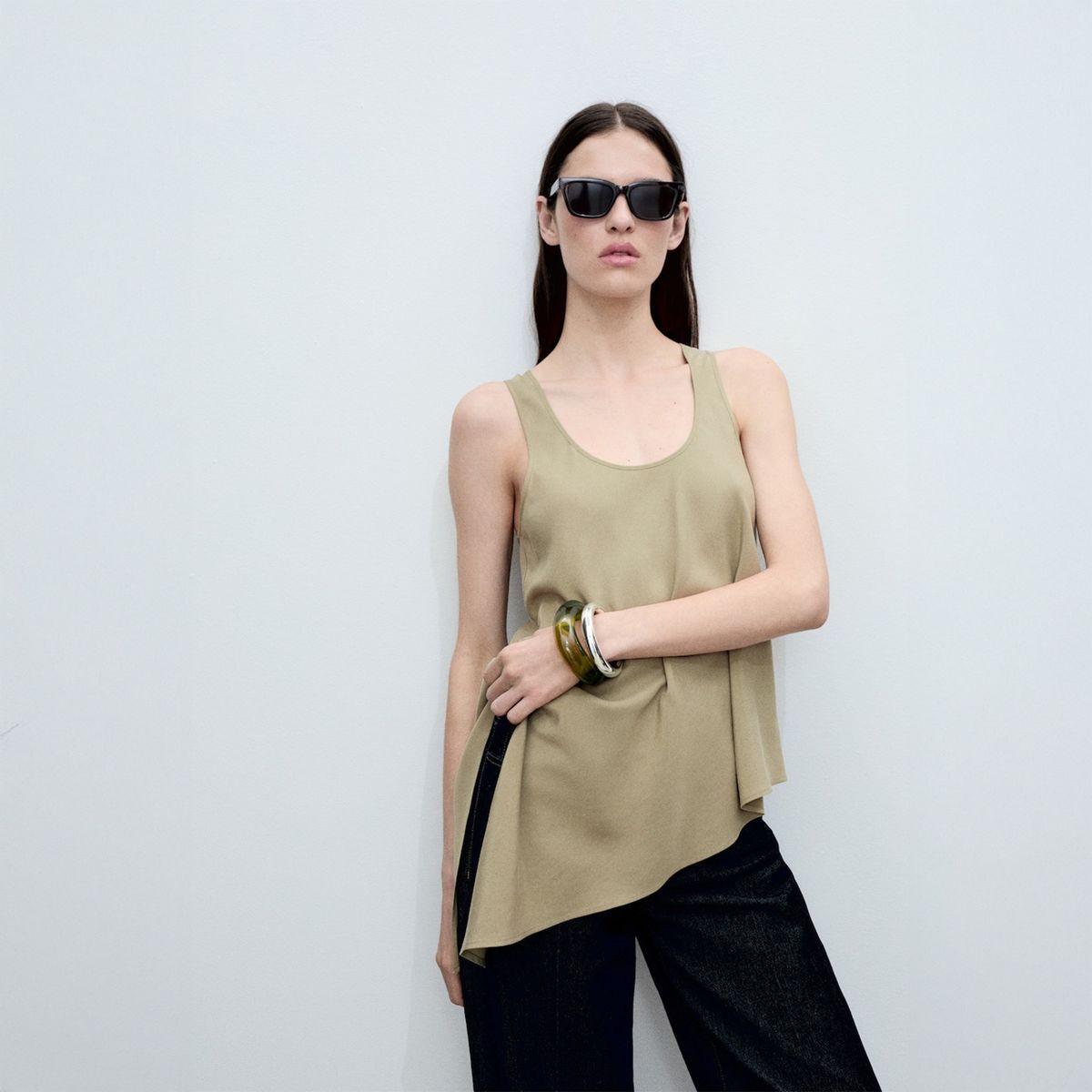 MANGO - Top Casual Mujer Mango