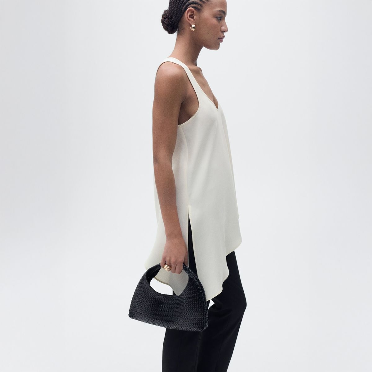 MANGO - Top Casual Mujer Mango