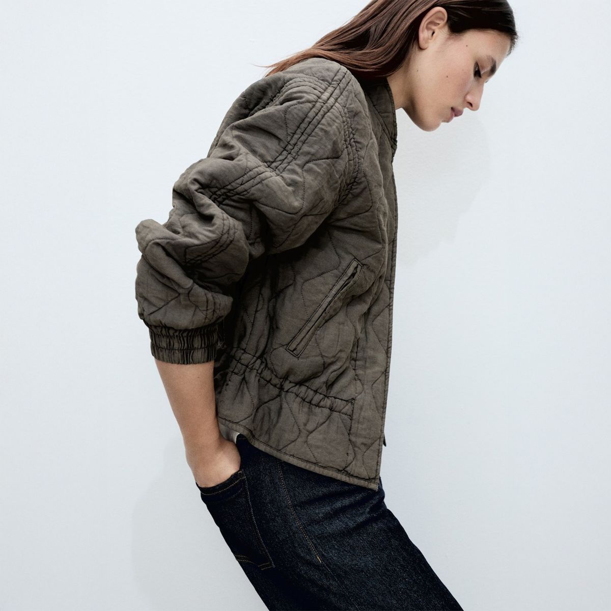 MANGO - Casaca Casual Mujer Mango