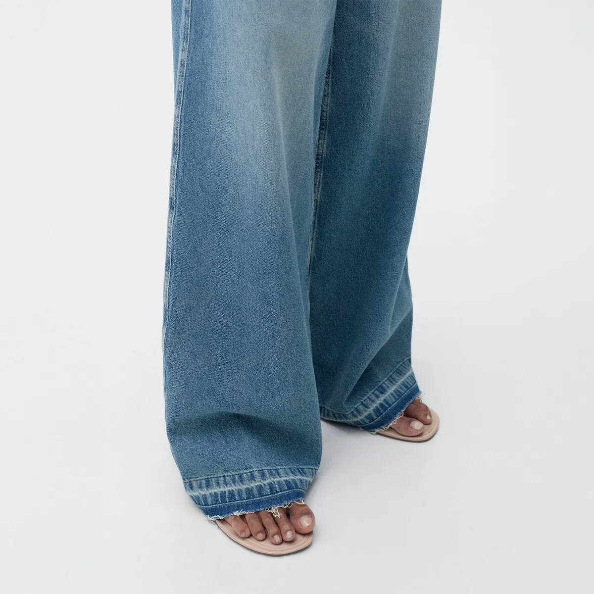MANGO - Jean Baggy Mujer Mango
