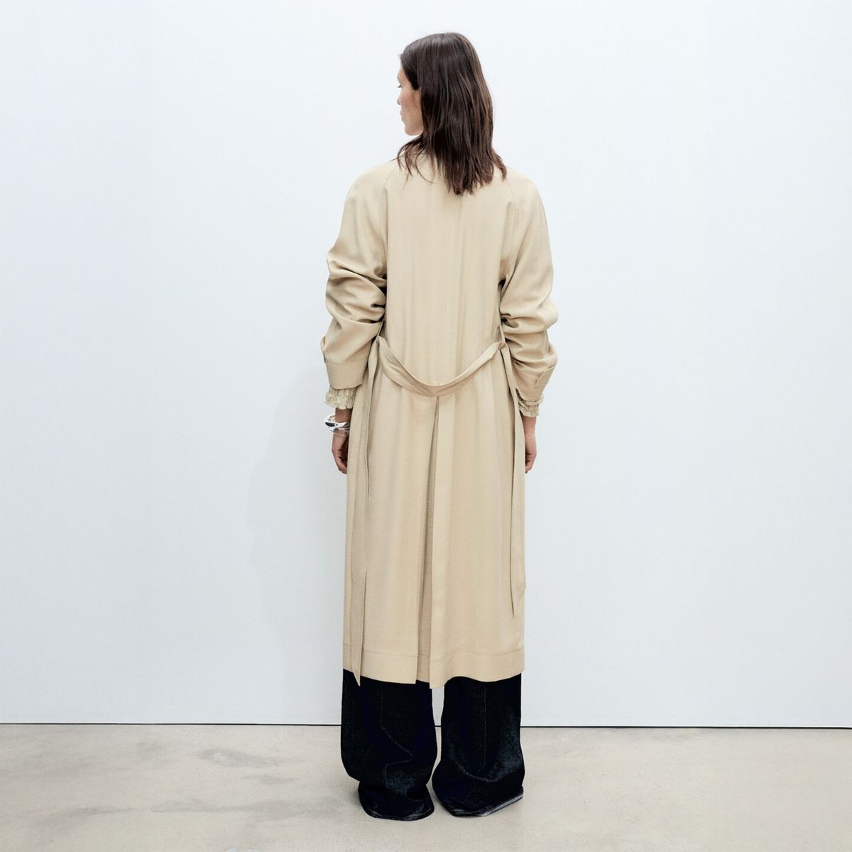 MANGO - Trench Largo Mujer Mango