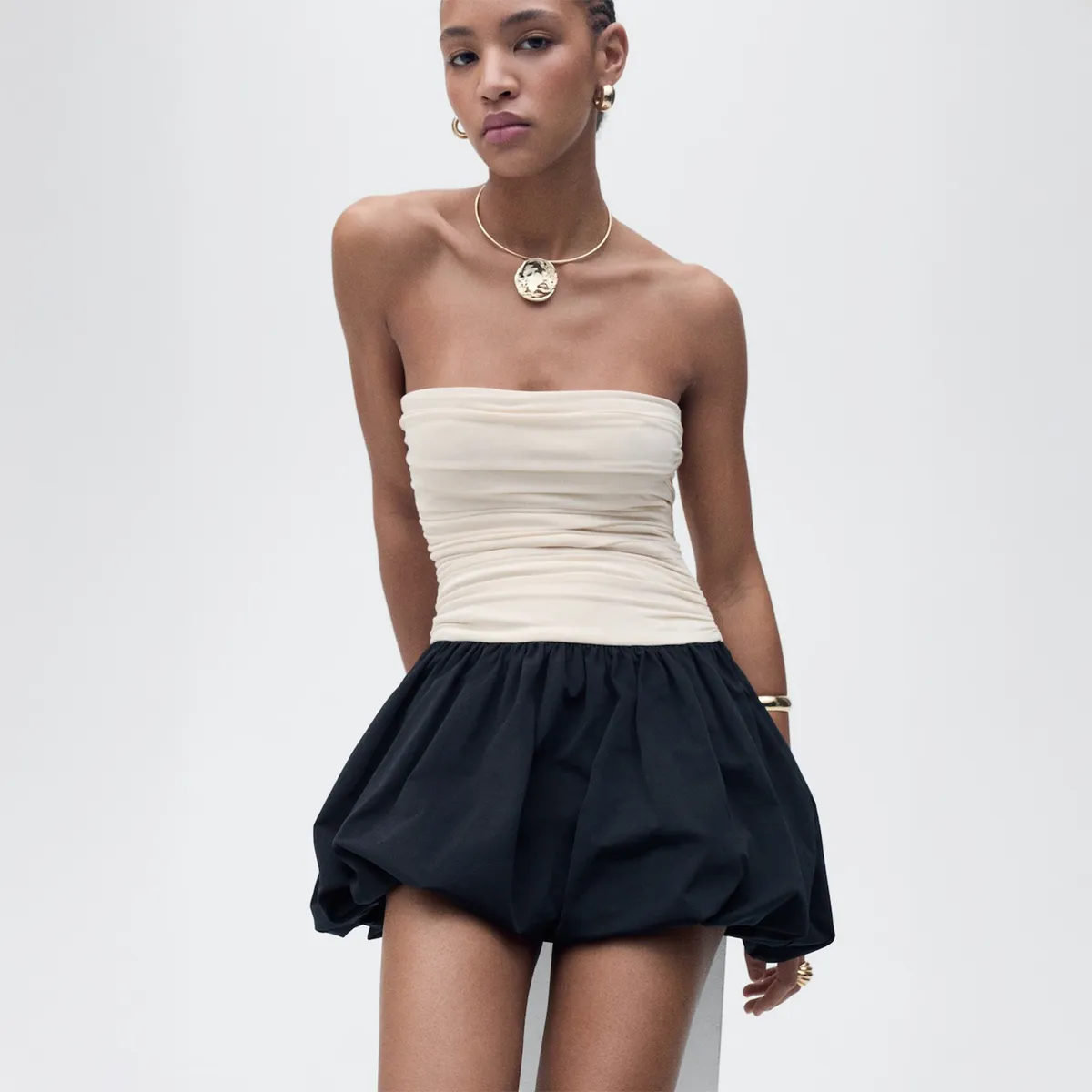 MANGO - Vestido Corto Mujer Mango