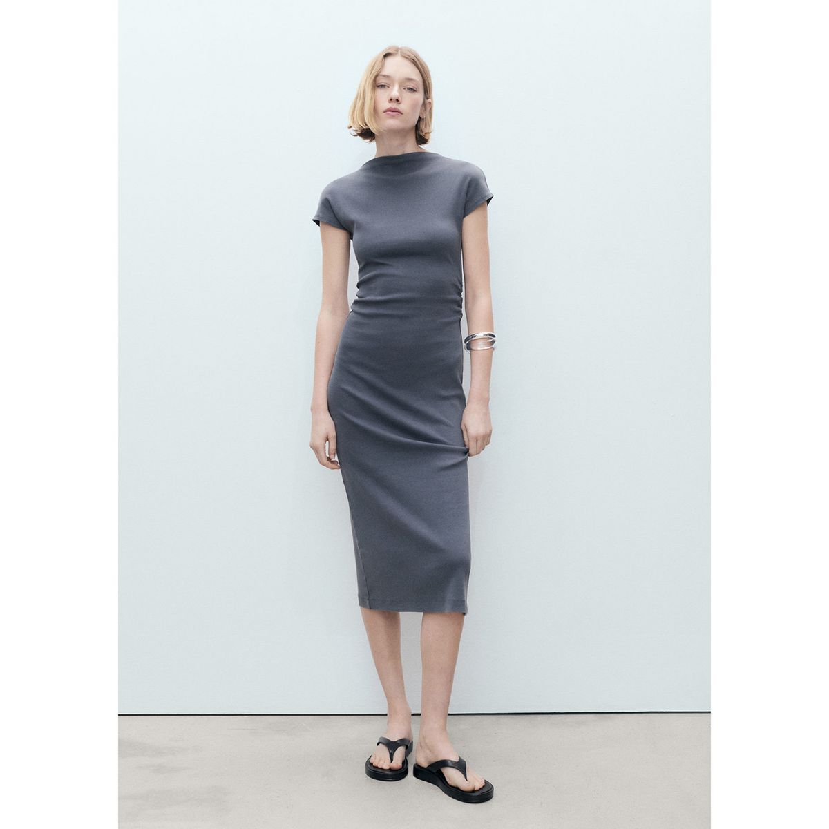 MANGO - Vestido Carrot