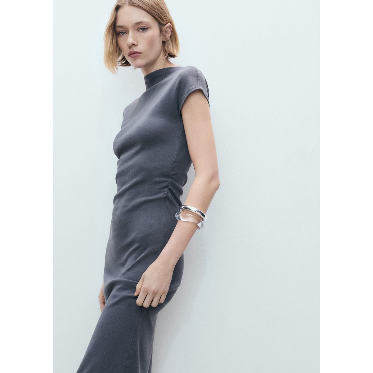 MANGO - Vestido Carrot