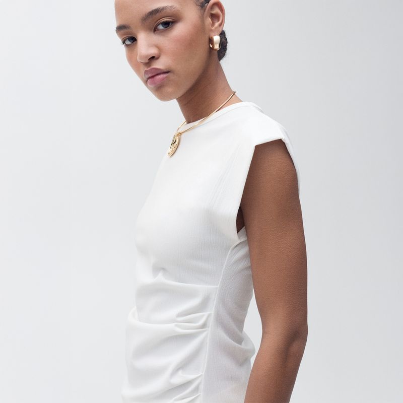 MANGO - Top Casual Mujer Mango