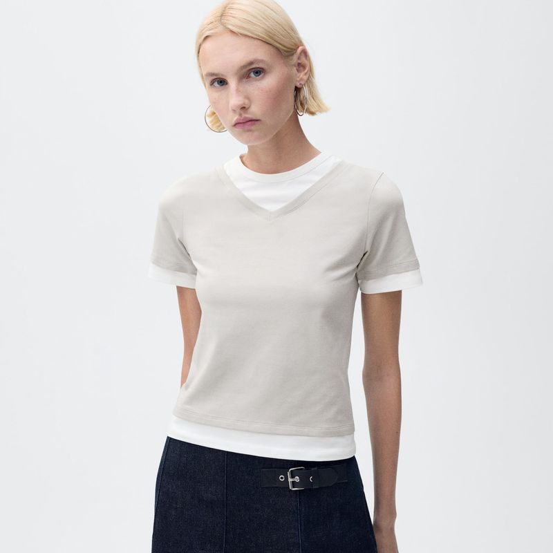 MANGO - Polo Casual Mujer Mango