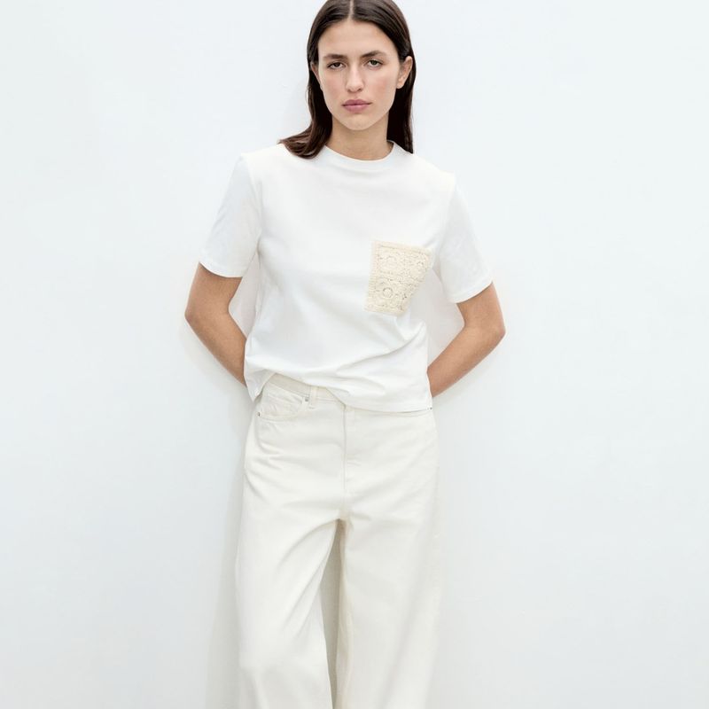 MANGO - Polo Casual Mujer Mango