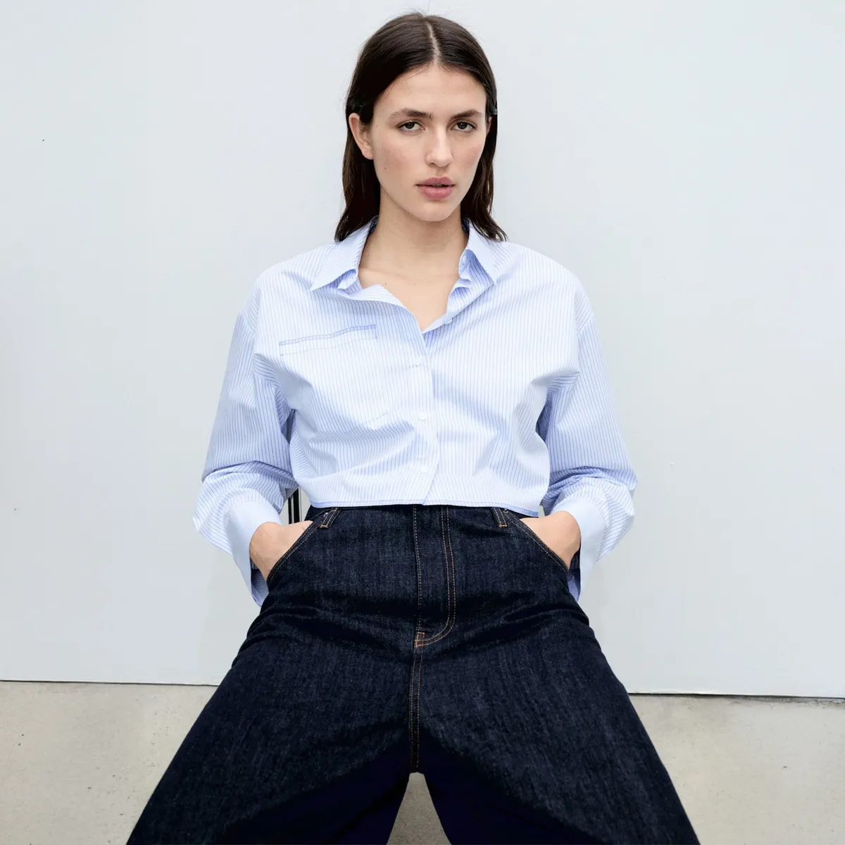 MANGO - Blusa Casual Mujer Mango