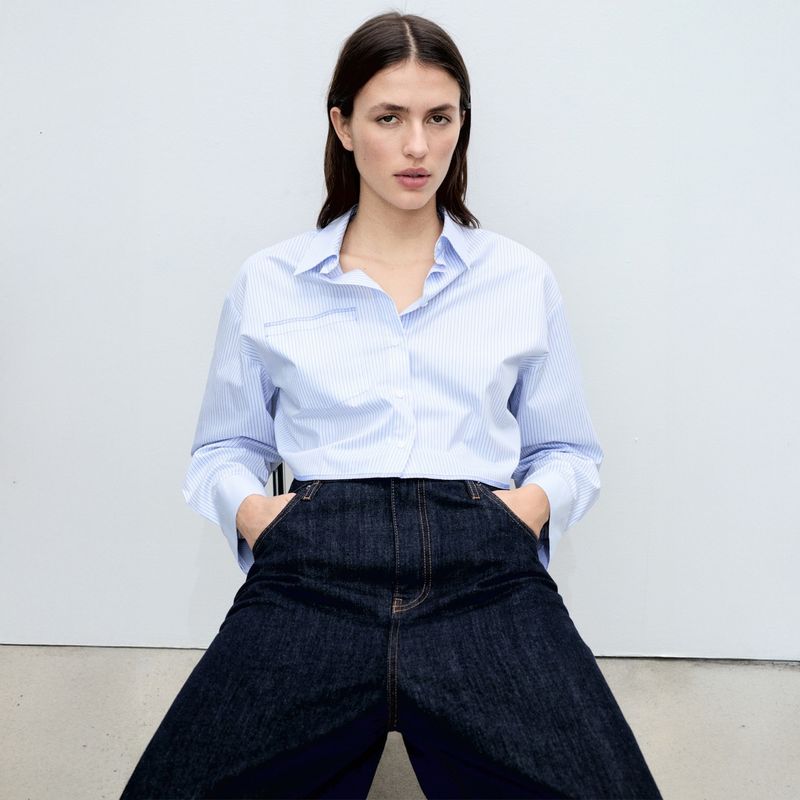 MANGO - Blusa Casual Mujer Mango