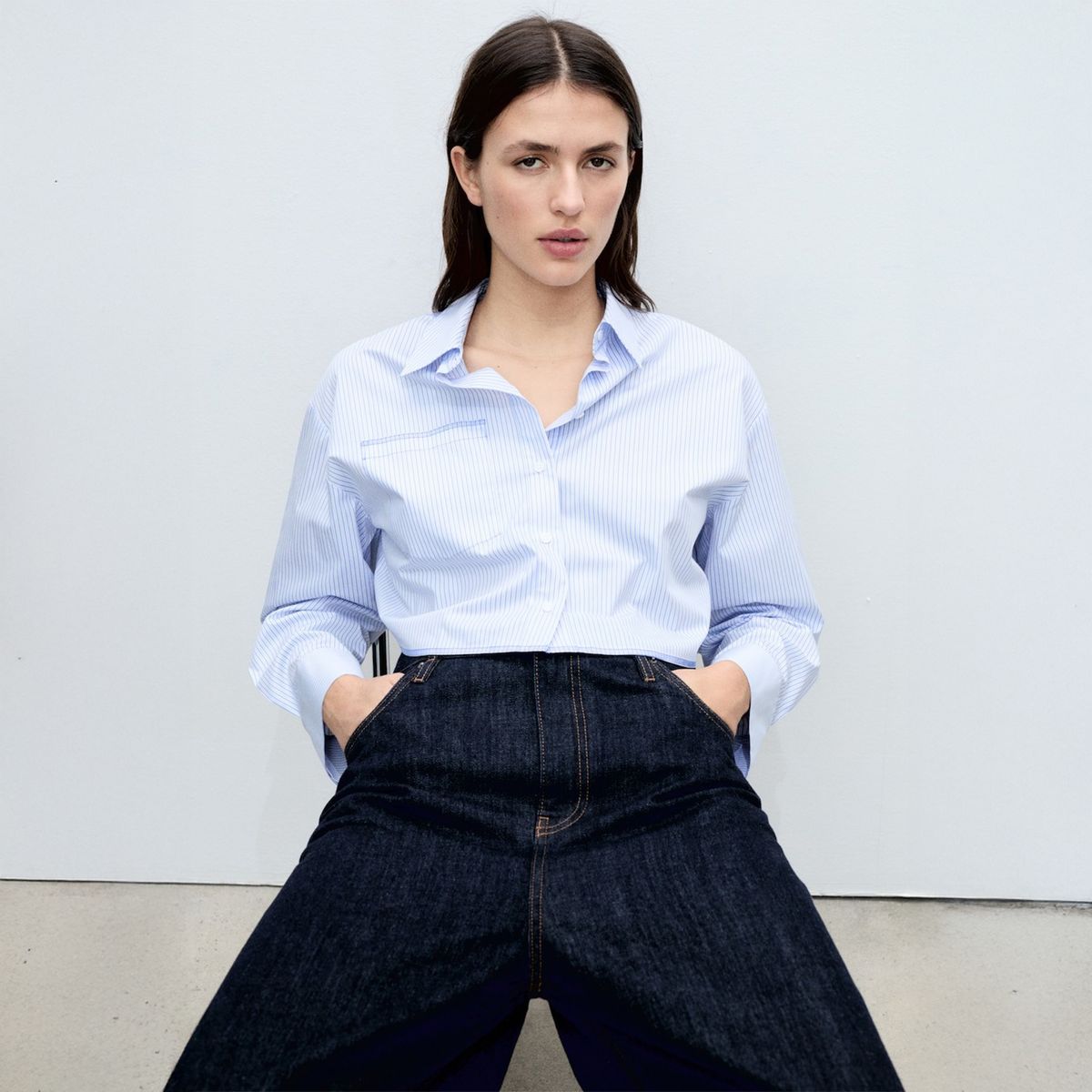 MANGO - Blusa Casual Mujer Mango