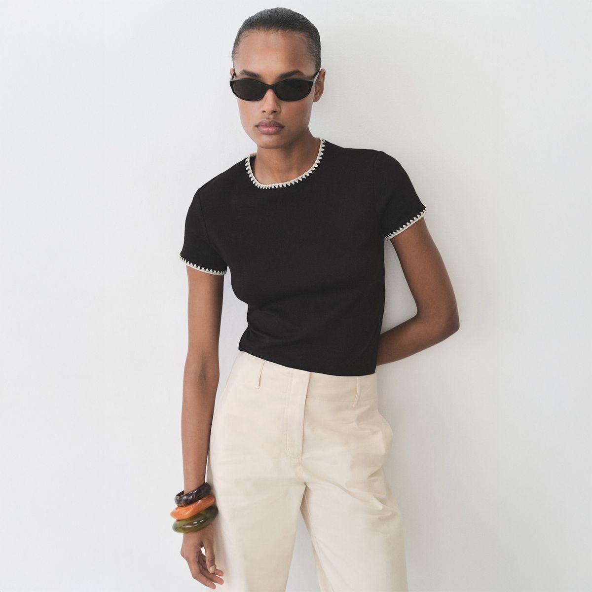 MANGO - Polo Casual Mujer Mango