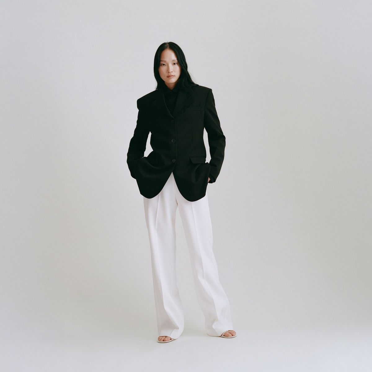 MANGO - Pantalón Straight Mujer Mango