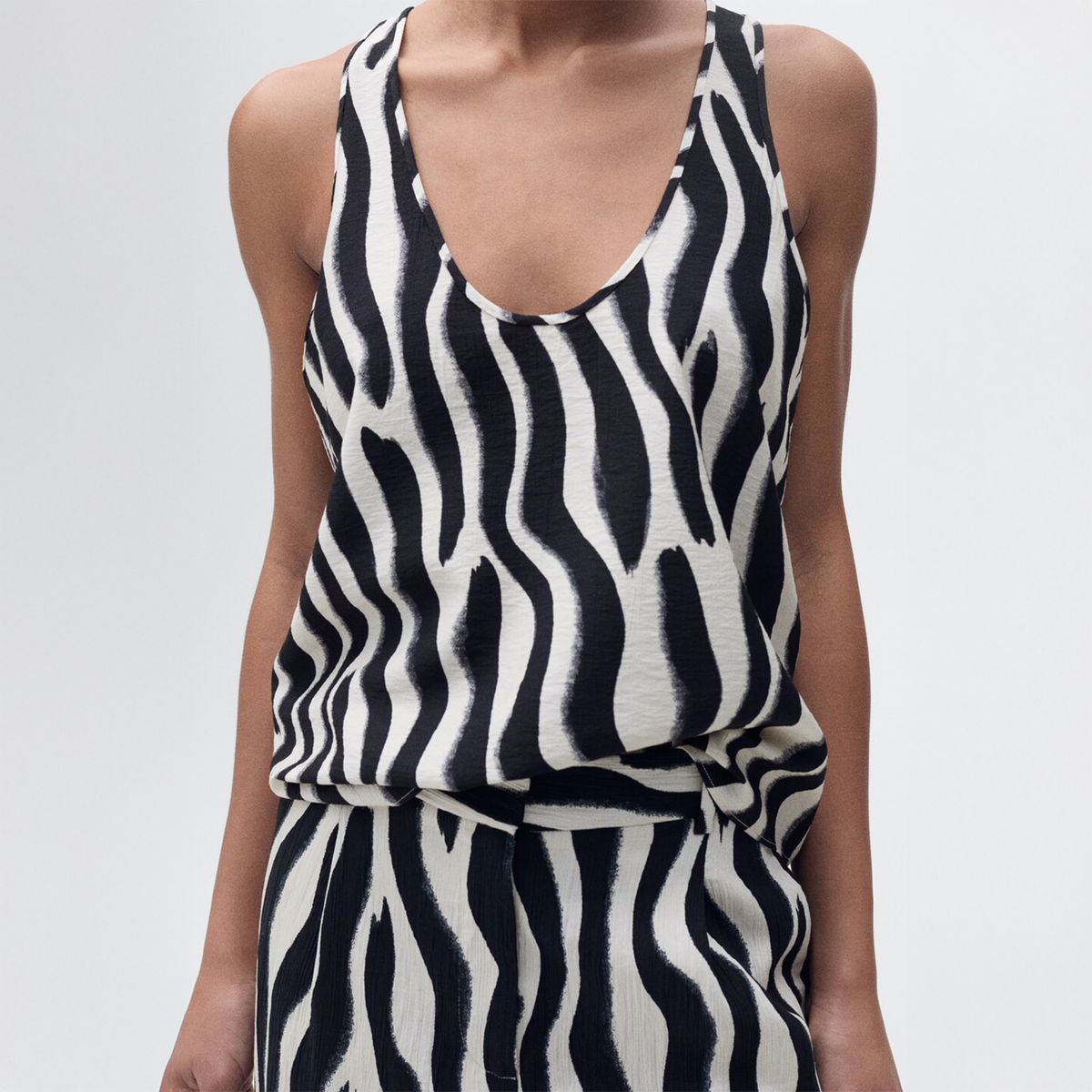 MANGO - Top Casual Mujer Mango