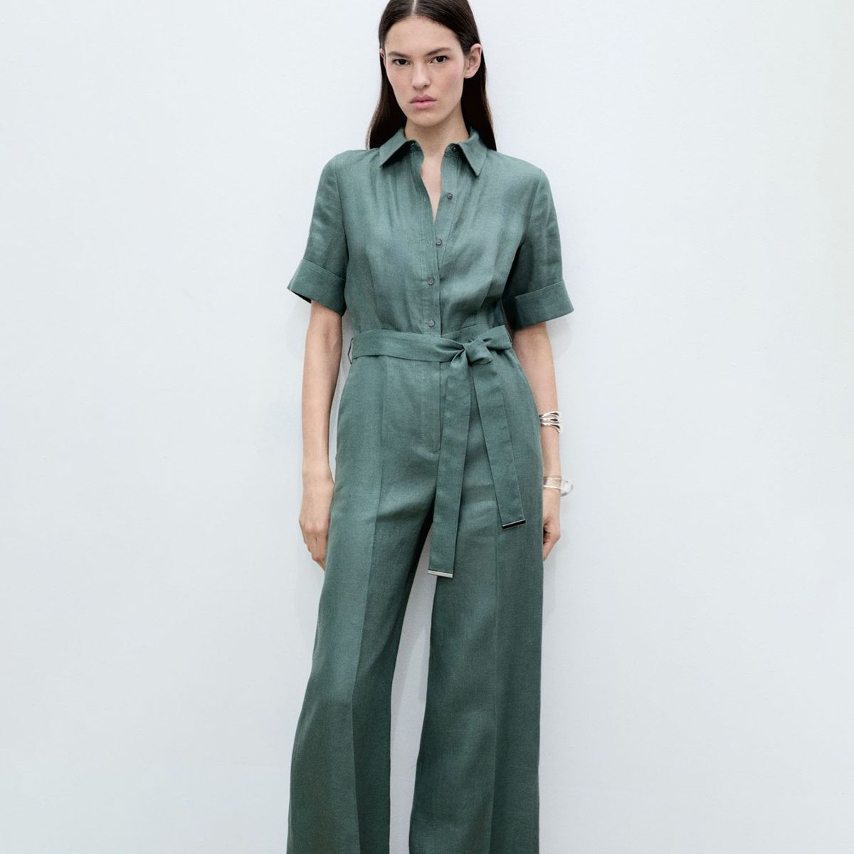 MANGO - Enterizo Casual Mujer Mango