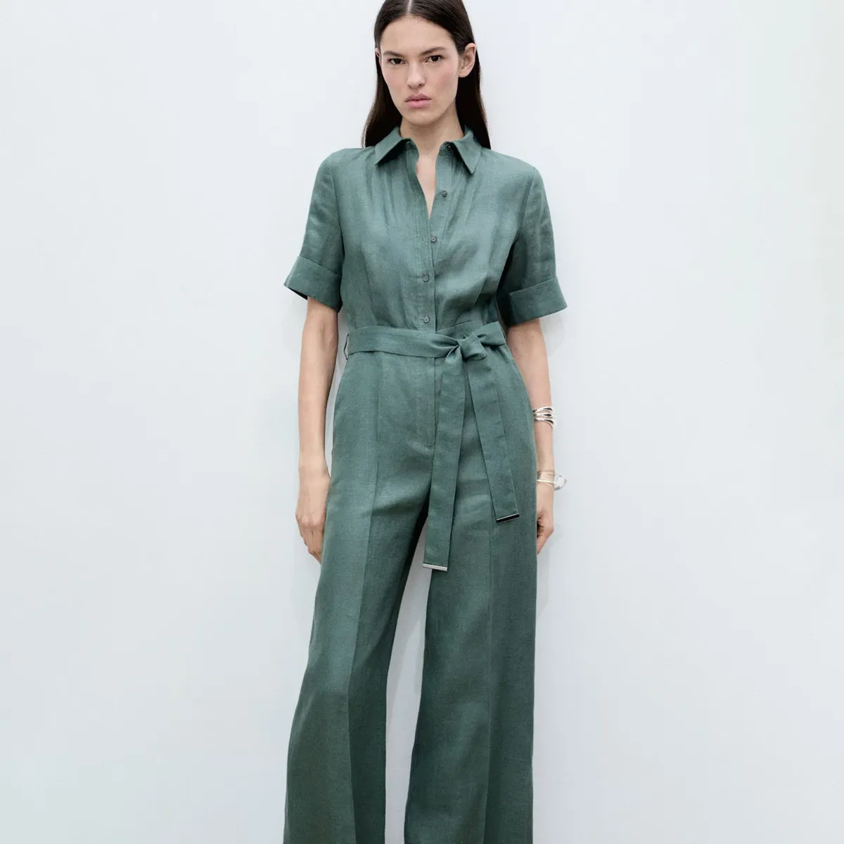 MANGO - Enterizo Casual Mujer Mango