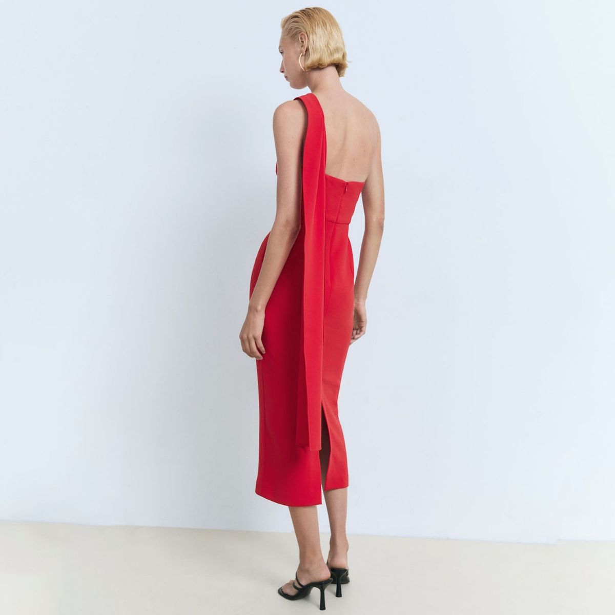 MANGO - Vestido Largo Mujer Mango