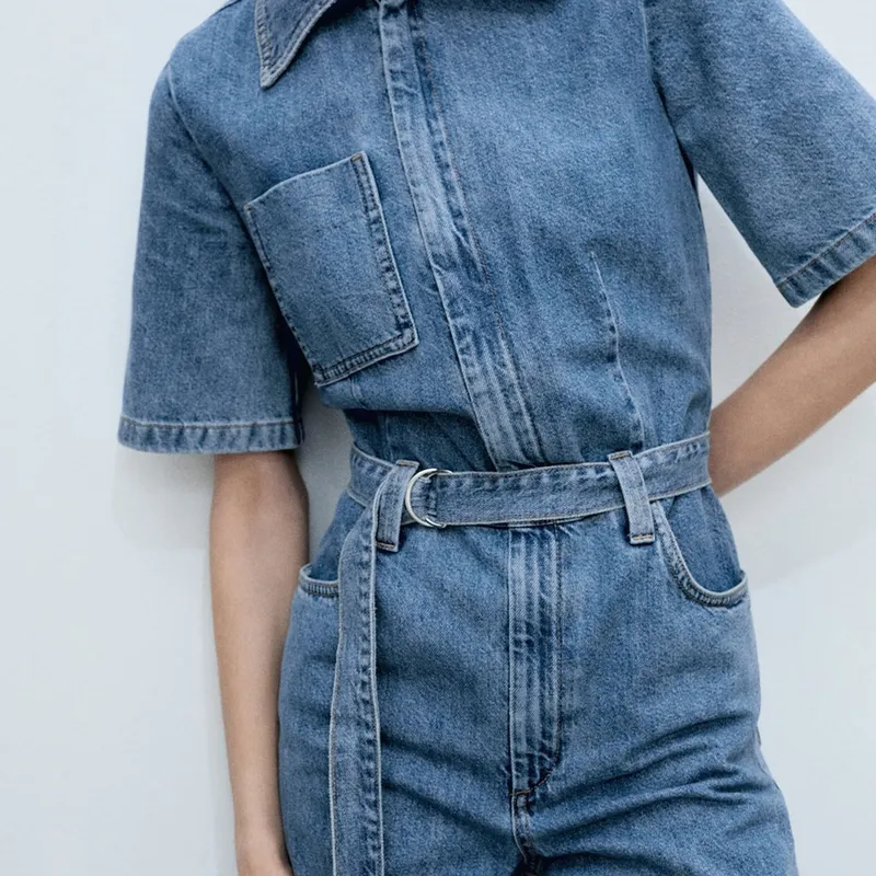 MANGO - Enterizo Casual Mujer Mango