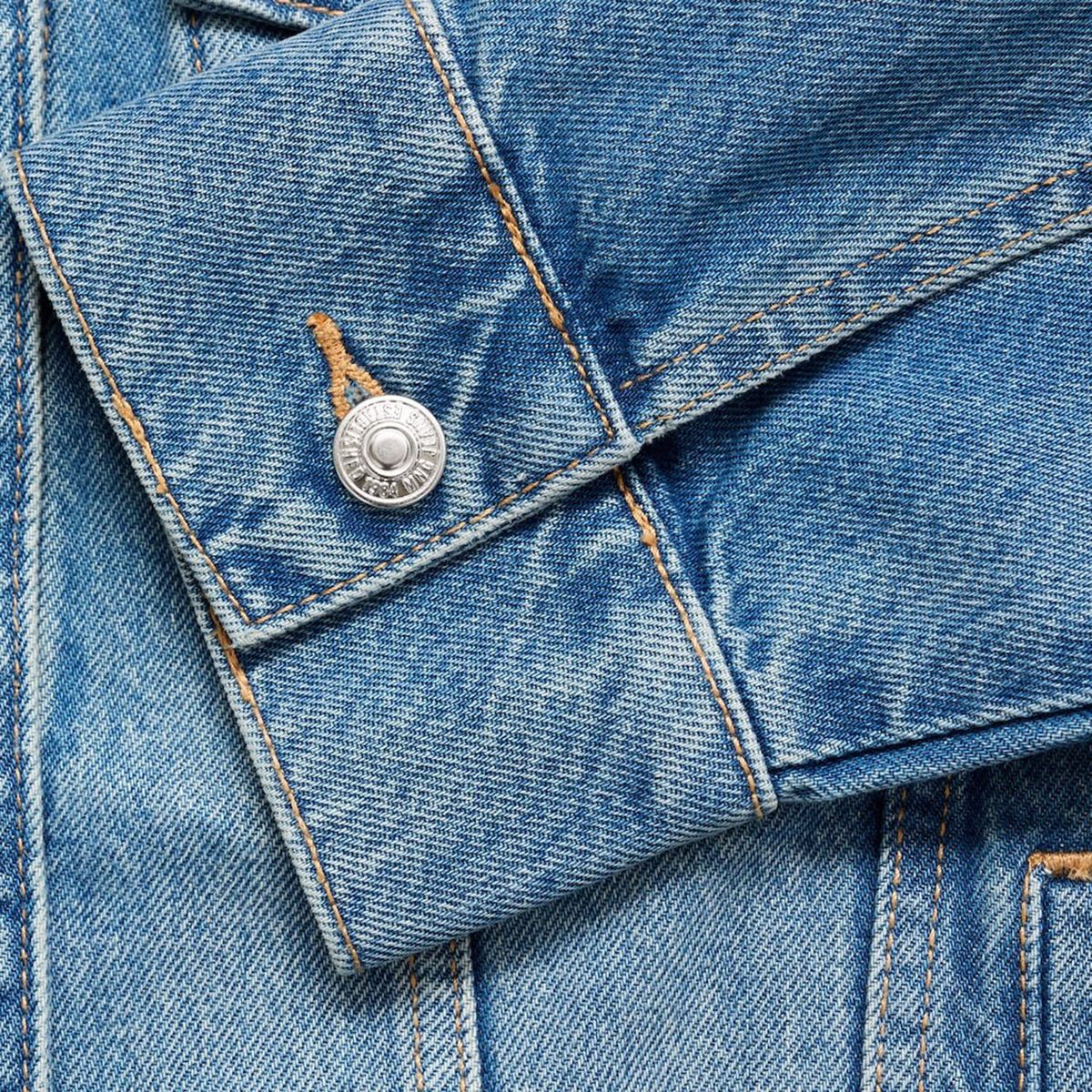 MANGO - Casaca De Jean Mujer Mango