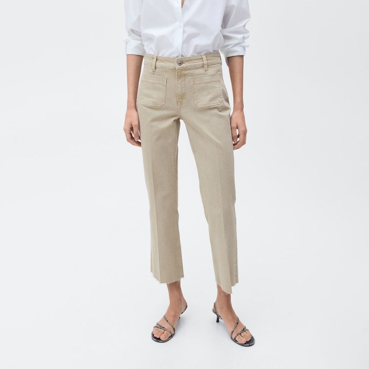 MANGO - Jean Flare Mujer Mango