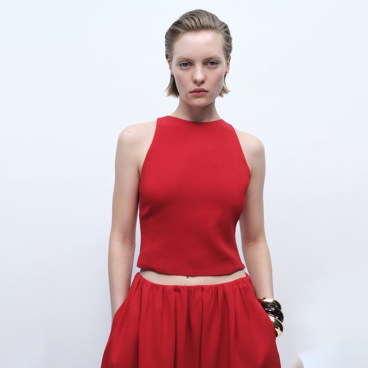 MANGO - Top Casual Mujer Mango