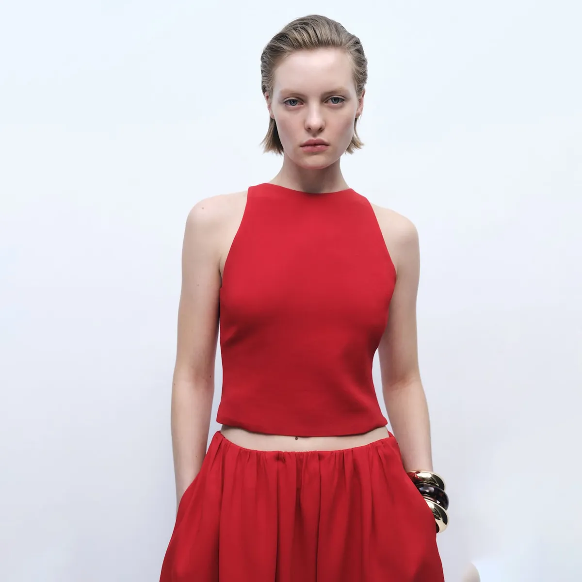 MANGO - Top Casual Mujer Mango