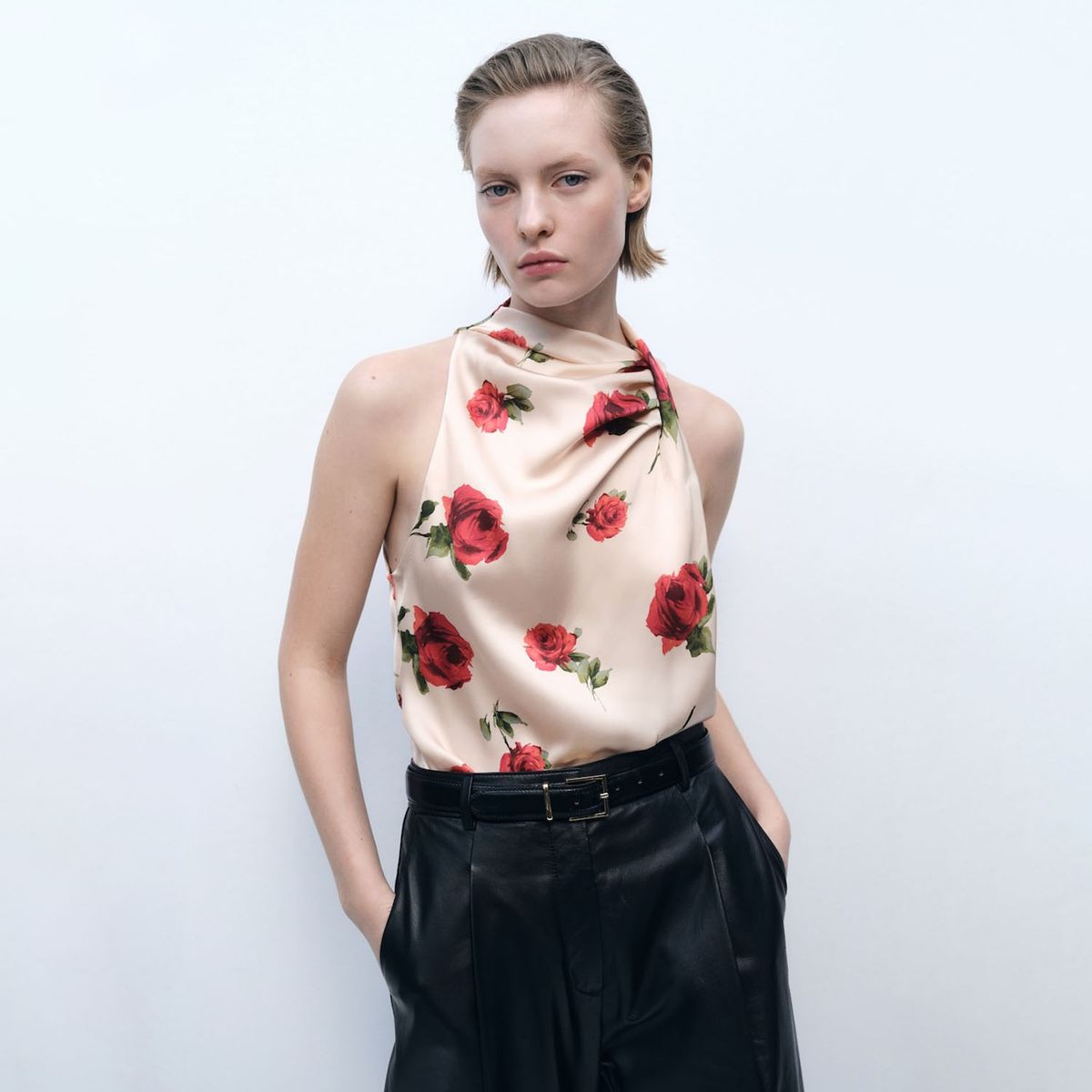 MANGO - Blusa Casual Mujer Mango