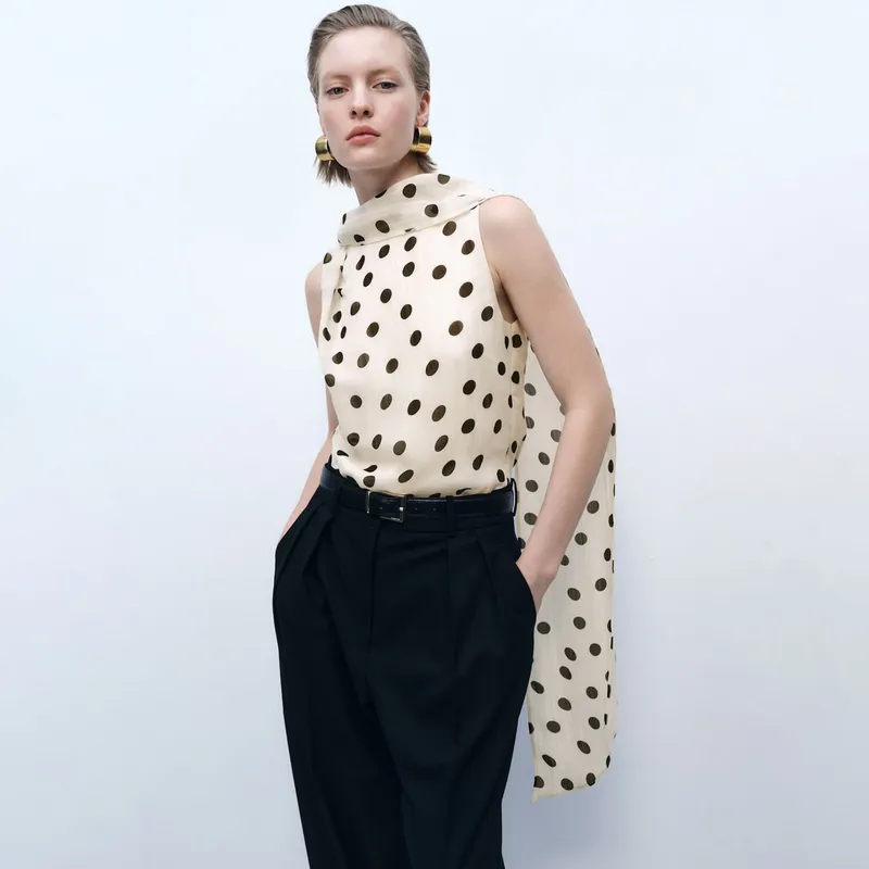 MANGO - Blusa Casual Mujer Mango